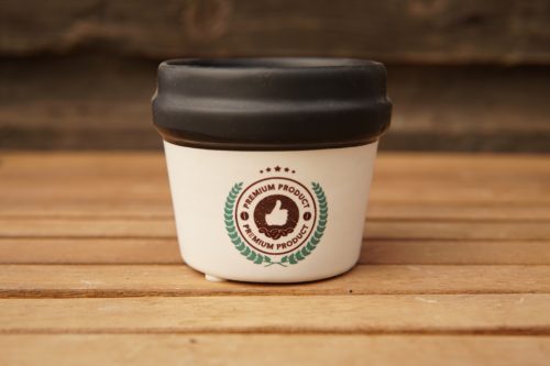 coffee white premium product planter