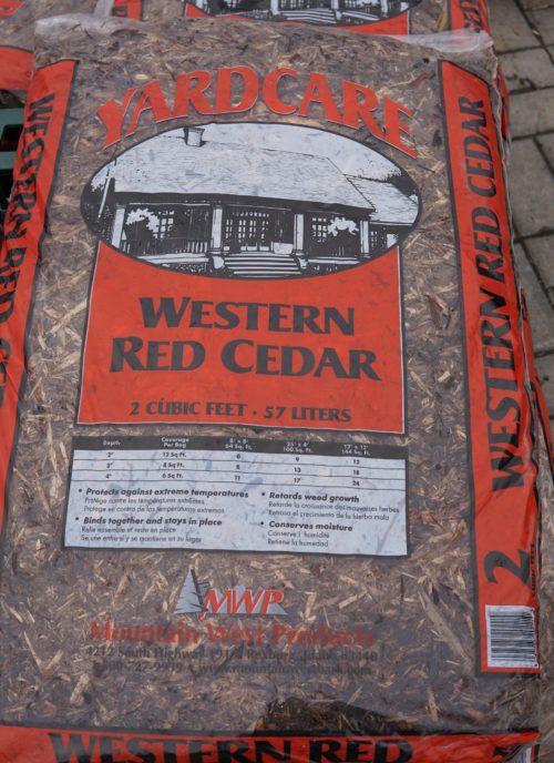 Western Red Cedar mulch