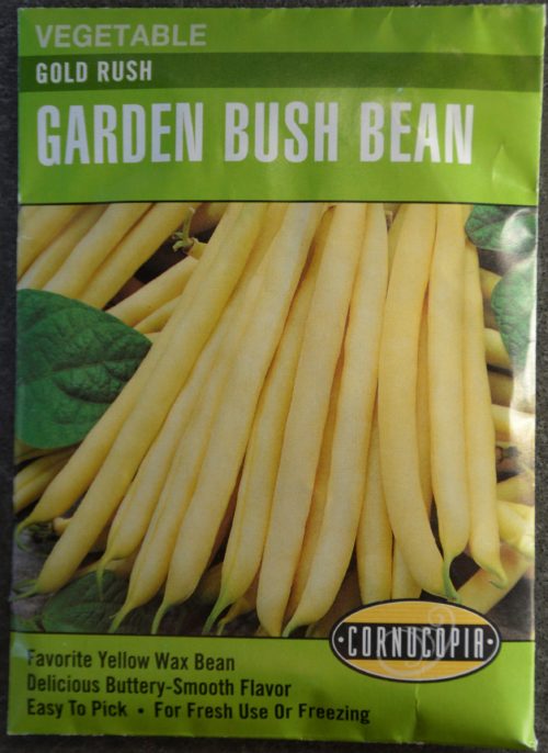 Garden Bush Bean Gold Rush