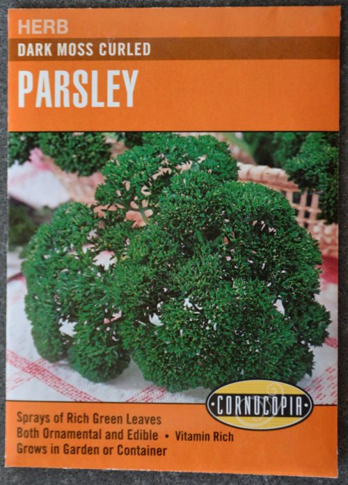 Parsley Dark Moss Curled
