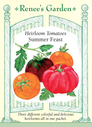 Tomato Summer Feast Trio Renee's Garden Seeds
