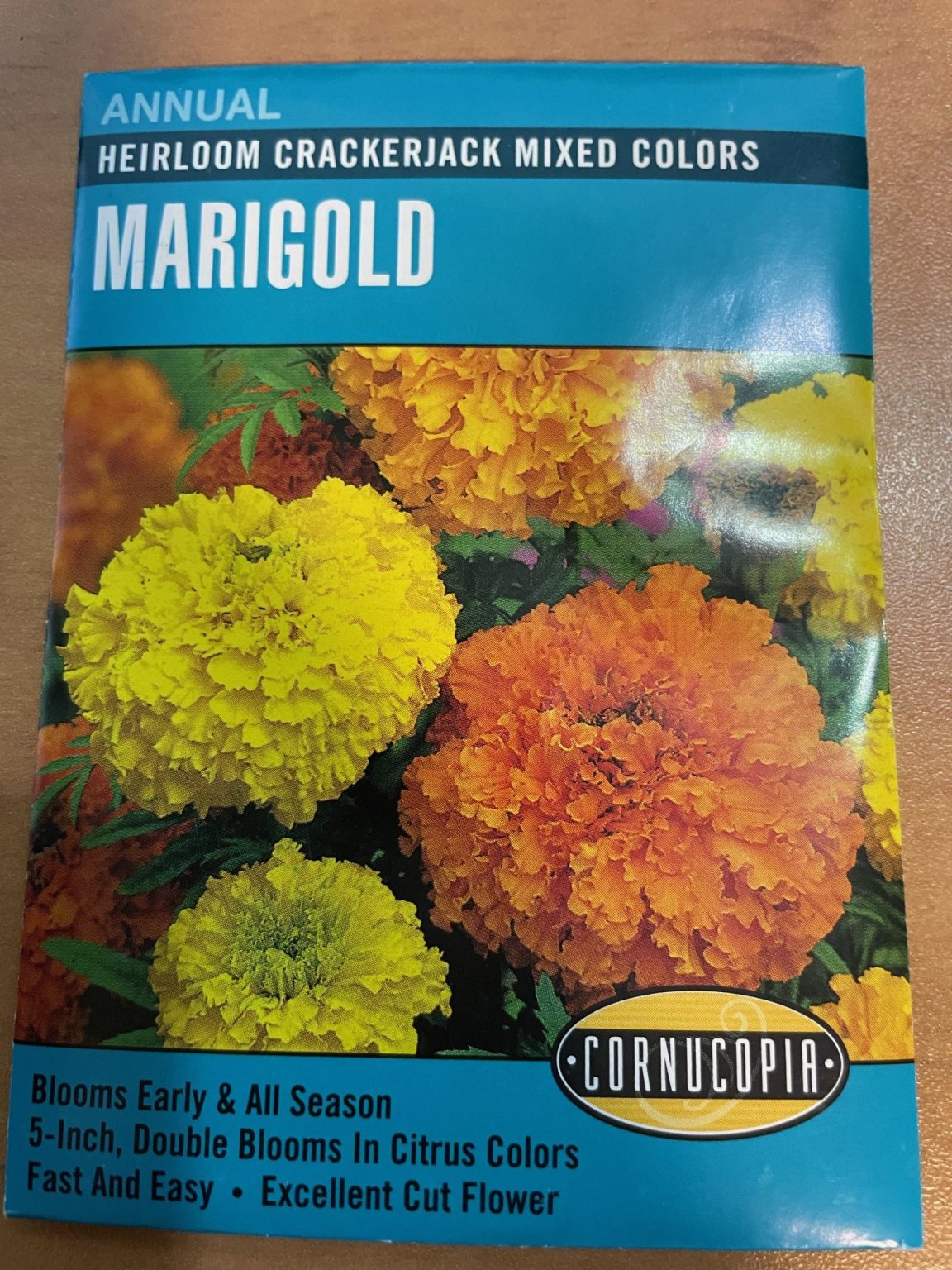 CO Crackerjack Mixed Marigolds • Kiwi Nurseries Ltd