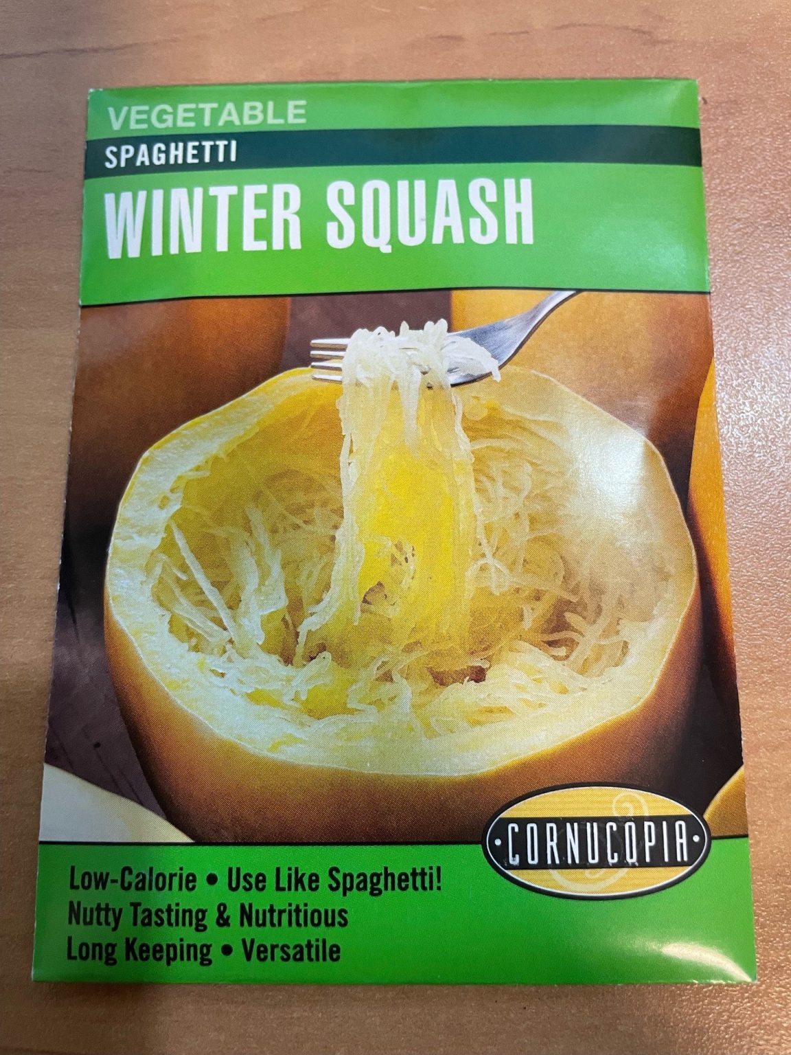 CO Spaghetti Winter Squash Kiwi Nurseries Ltd