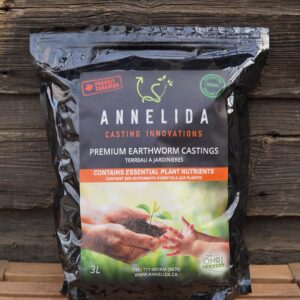 Annelida Premium Earthworm Castings - 3L