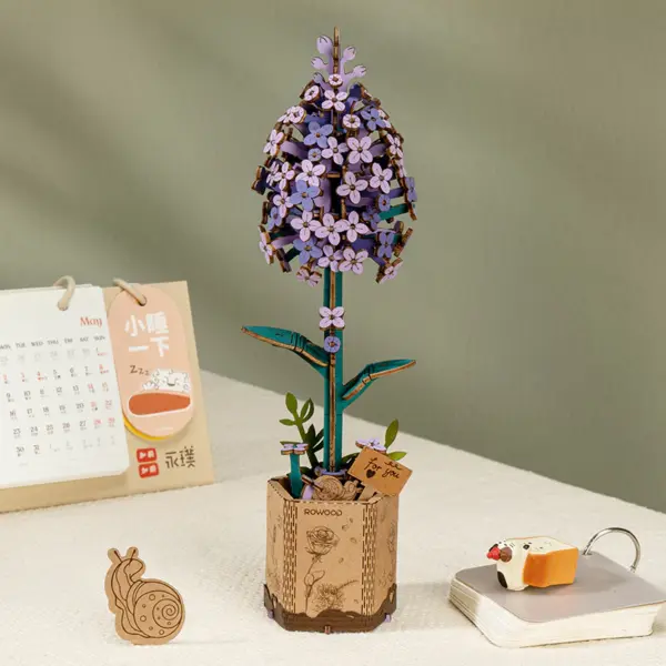 Rowood 3D DIY Lilac Puzzle